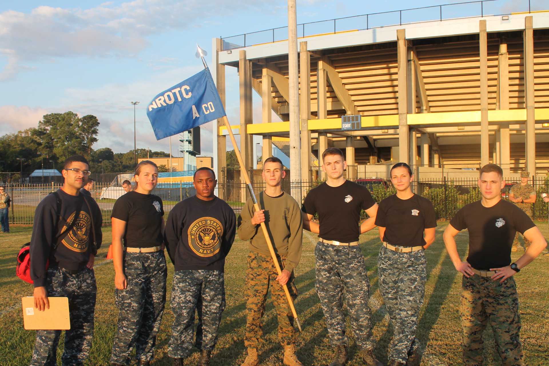 NROTC students learn to balance military, academic lives