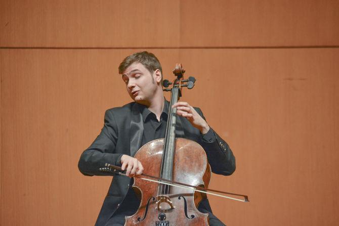 LSU School of Music hosts cellist Andrei Ionita