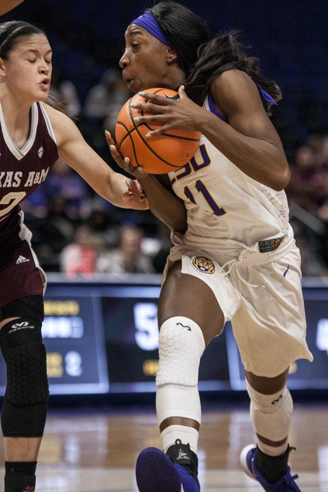 PHOTOS: LSU Women's Basketball Defeats Texas A&M 80-78