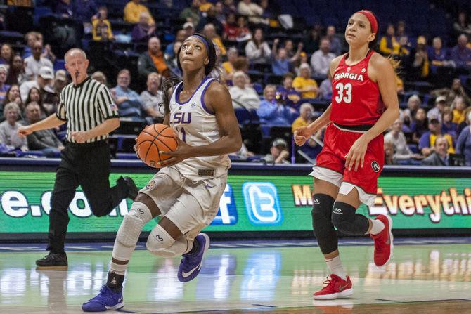 PHOTOS: LSU Women's Basketball Defeats Georgia 71-60