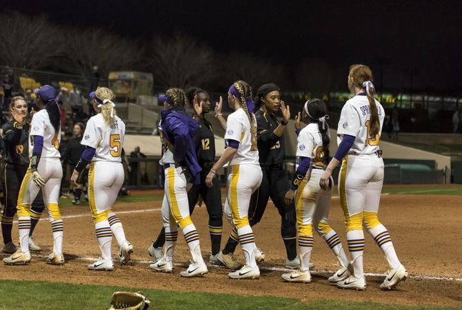 PHOTOS: LSU Softball Victory Vs. University of Southern Mississippi