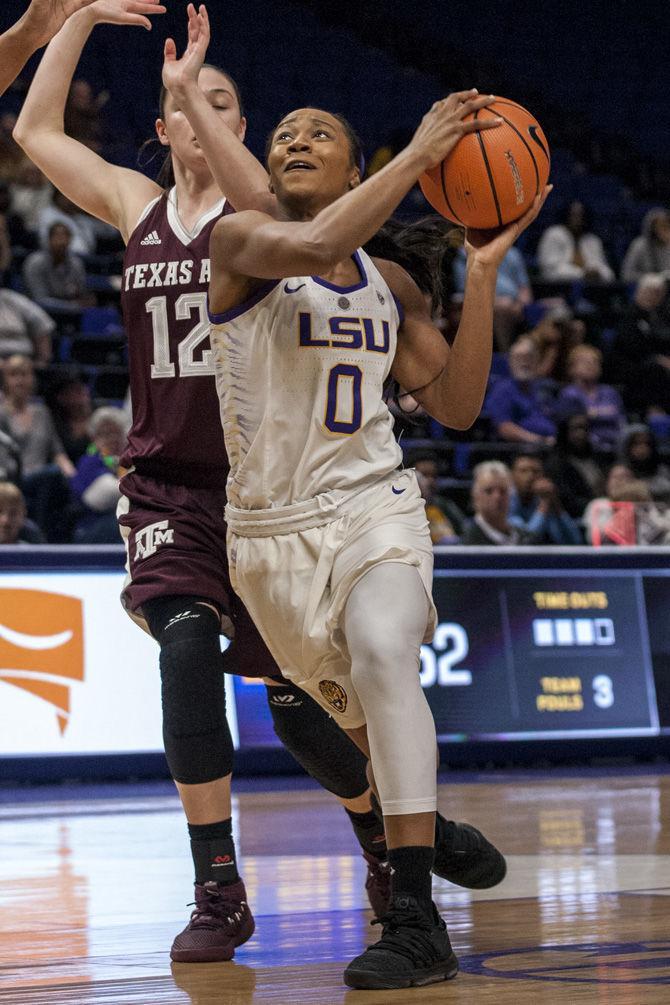 PHOTOS: LSU Women's Basketball Defeats Texas A&M 80-78