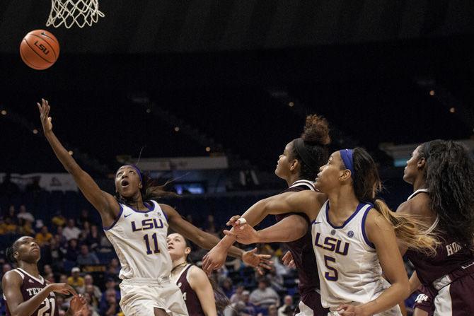 PHOTOS: LSU Women's Basketball Defeats Texas A&M 80-78