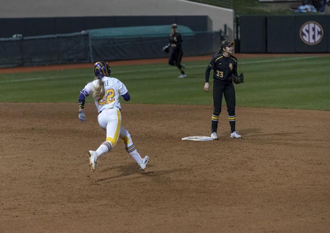 PHOTOS: LSU Softball Victory Vs. University of Southern Mississippi