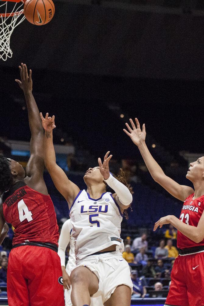 PHOTOS: LSU Women's Basketball Defeats Georgia 71-60