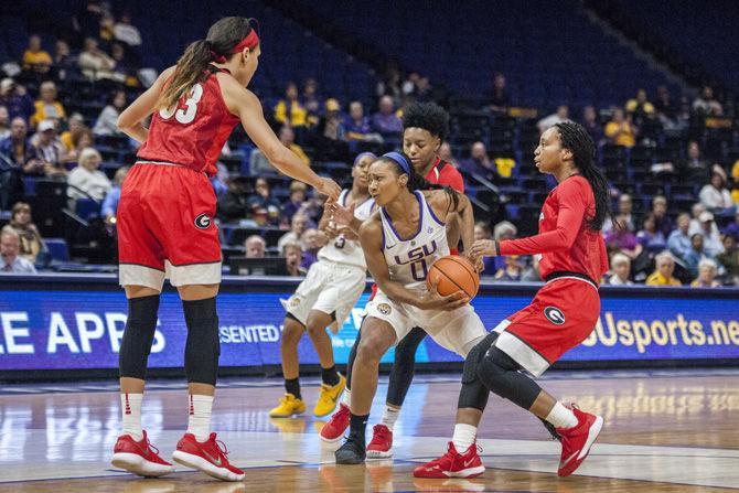 PHOTOS: LSU Women's Basketball Defeats Georgia 71-60