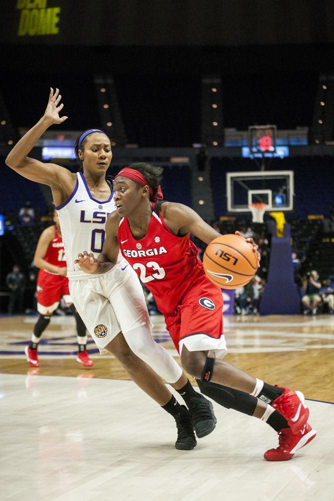 PHOTOS: LSU Women's Basketball Defeats Georgia 71-60