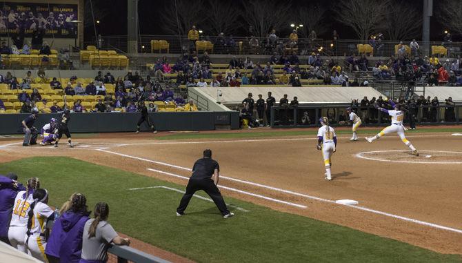 PHOTOS: LSU Softball Victory Vs. University of Southern Mississippi