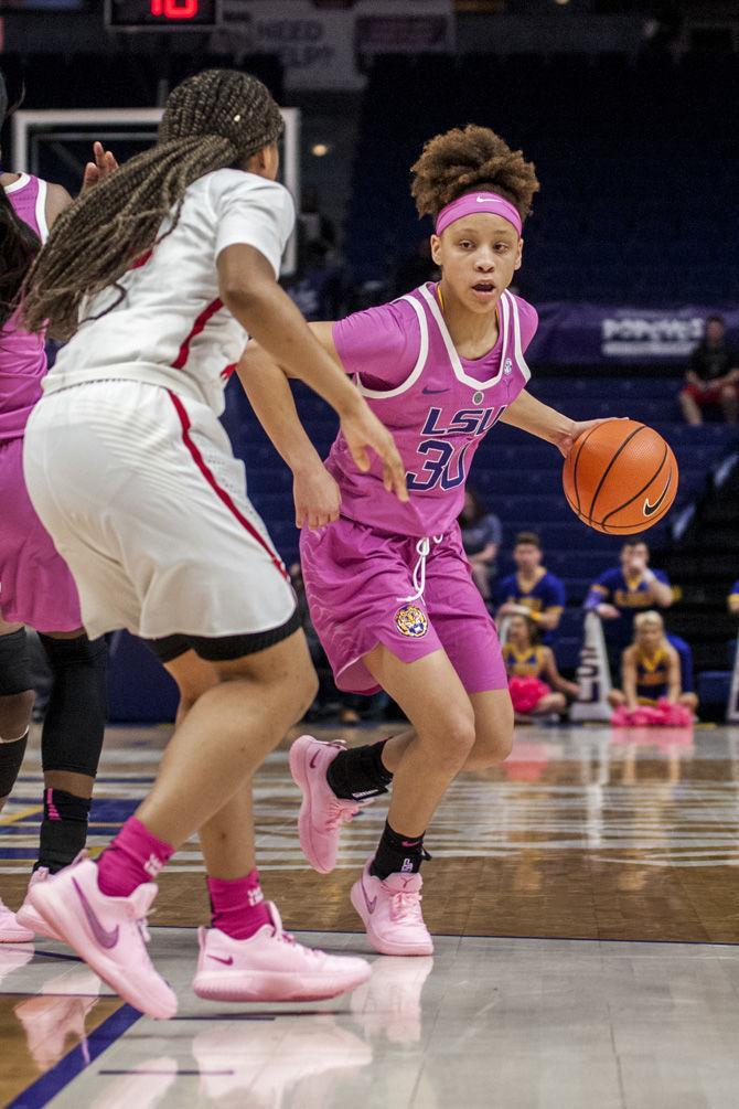 PHOTOS: LSU Women's Basketball Defeats Ole Miss 84-55