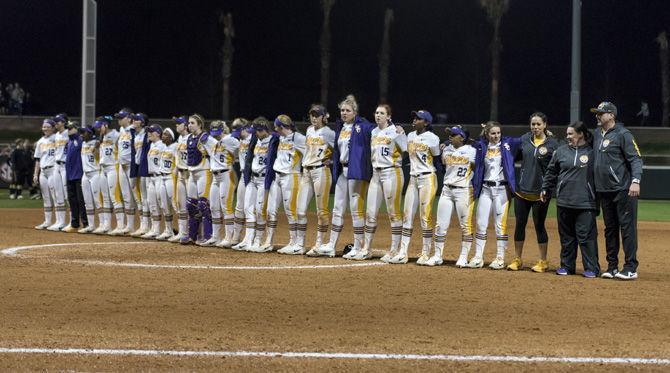 PHOTOS: LSU Softball Victory Vs. University of Southern Mississippi