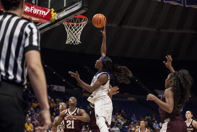 PHOTOS: LSU Women's Basketball Defeats Texas A&M 80-78