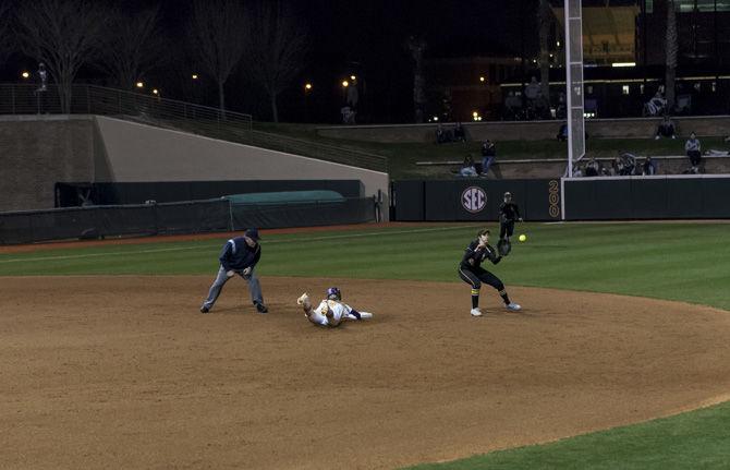 PHOTOS: LSU Softball Victory Vs. University of Southern Mississippi