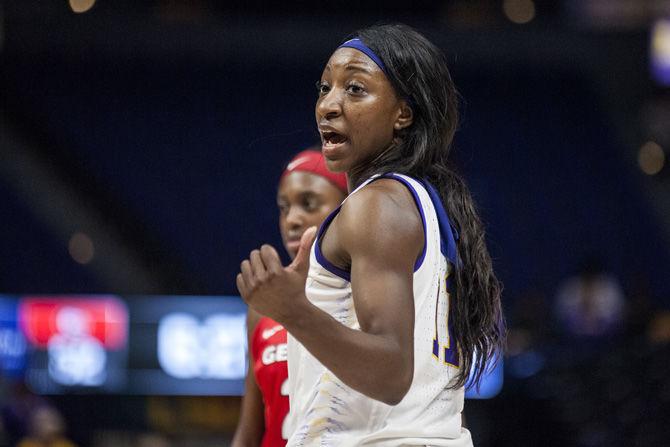 PHOTOS: LSU Women's Basketball Defeats Georgia 71-60