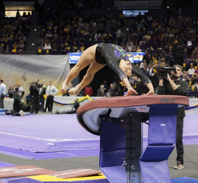 PHOTOS: LSU Gymnastics defeats Kentucky