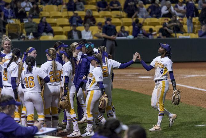 PHOTOS: LSU Softball Victory Vs. University of Southern Mississippi