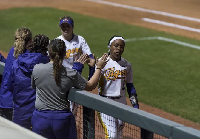 PHOTOS: LSU Softball Victory Vs. University of Southern Mississippi