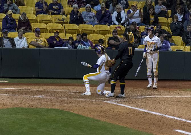 PHOTOS: LSU Softball Victory Vs. University of Southern Mississippi