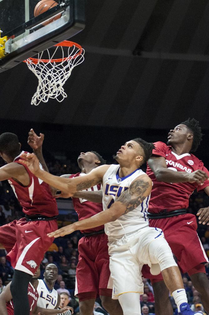 PHOTOS: LSU Tigers defeat the Arkansas Razorbacks 94-86