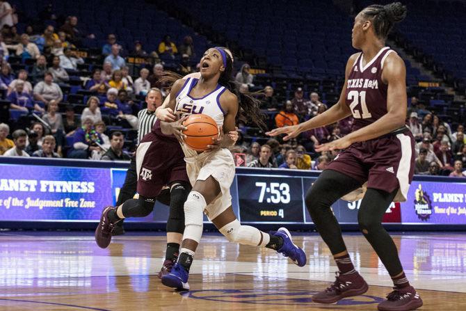 PHOTOS: LSU Women's Basketball Defeats Texas A&M 80-78