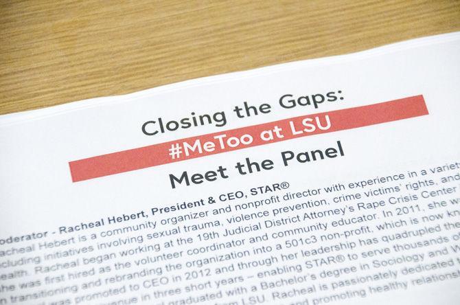 LSU hosts #MeToo panel, aims to educate students, faculty about resources