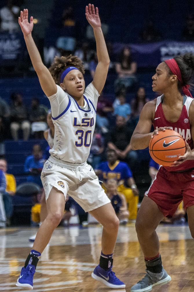 PHOTOS: LSU Women's Basketball Defeats Alabama 79-78