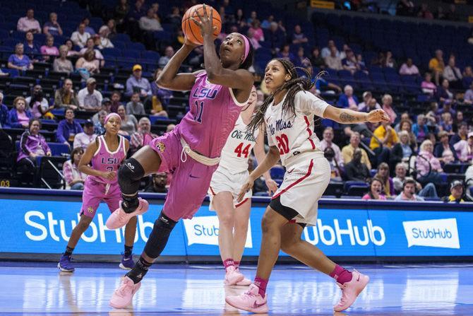 PHOTOS: LSU Women's Basketball Defeats Ole Miss 84-55