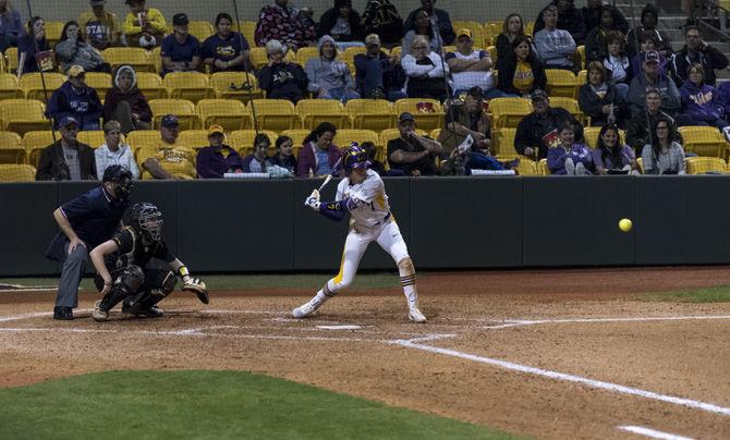 PHOTOS: LSU Softball Victory Vs. University of Southern Mississippi