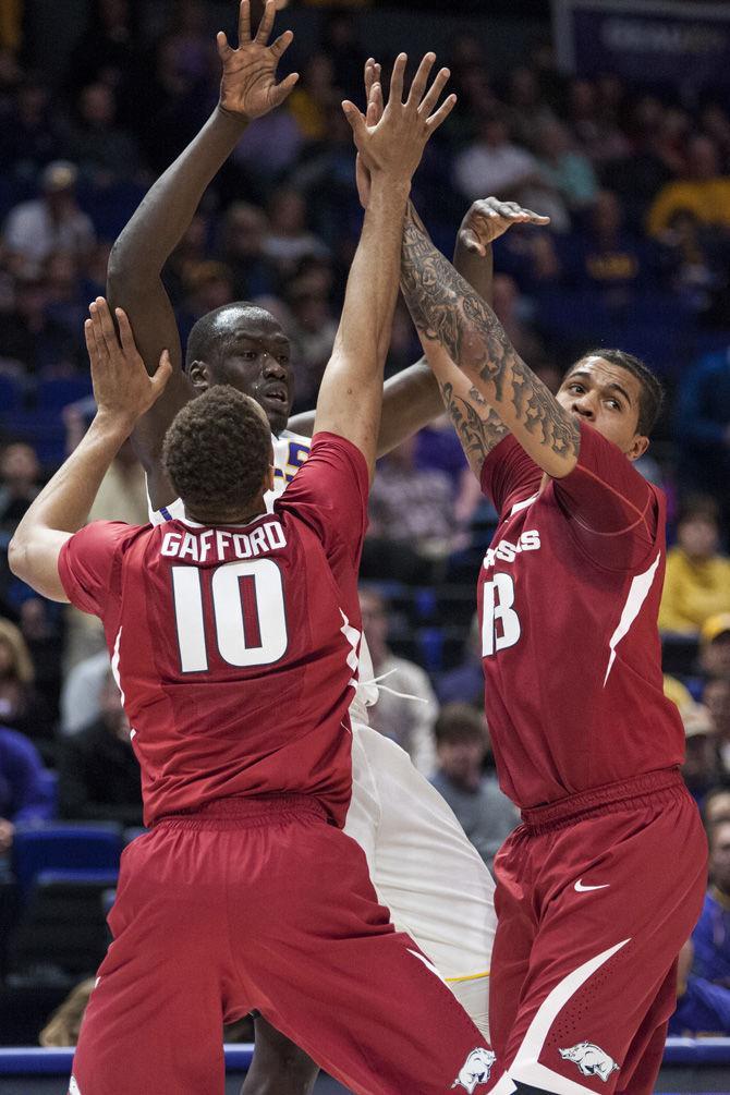 PHOTOS: LSU Tigers defeat the Arkansas Razorbacks 94-86