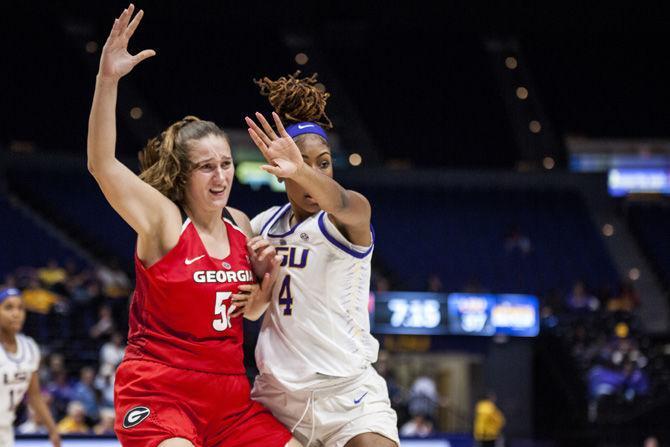 PHOTOS: LSU Women's Basketball Defeats Georgia 71-60