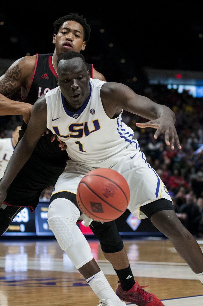 PHOTOS: LSU men's basketball defeats UL-Lafayette 84-76 in round one of NIT