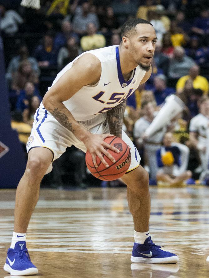 PHOTOS: LSU men's basketball defeats UL-Lafayette 84-76 in round one of NIT