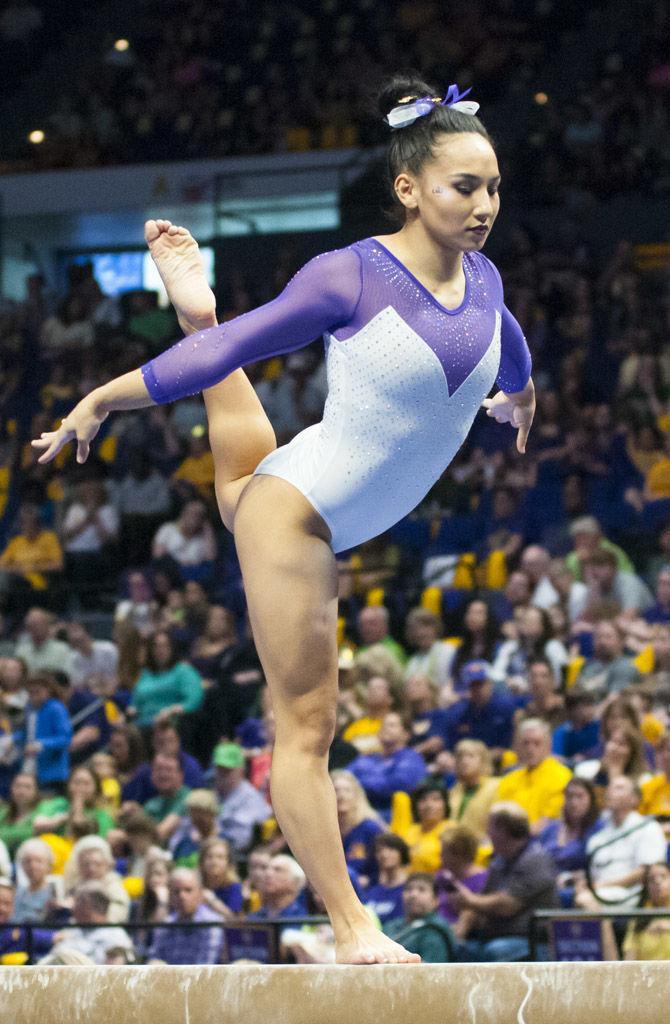 PHOTOS: LSU gymnastics defeats Arizona at final home meet