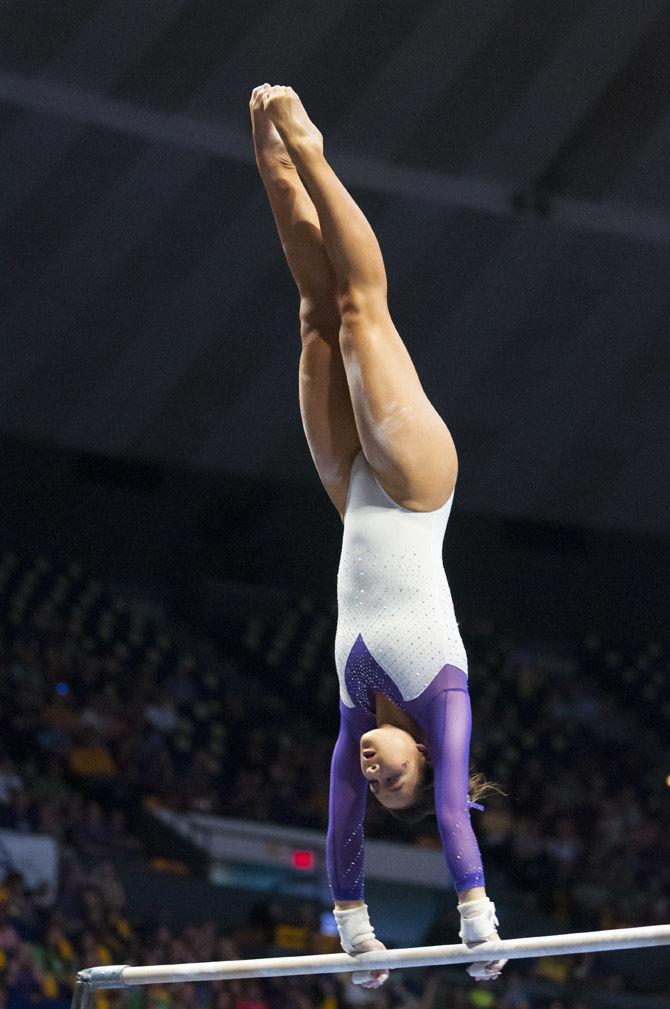 PHOTOS: LSU gymnastics defeats Arizona at final home meet