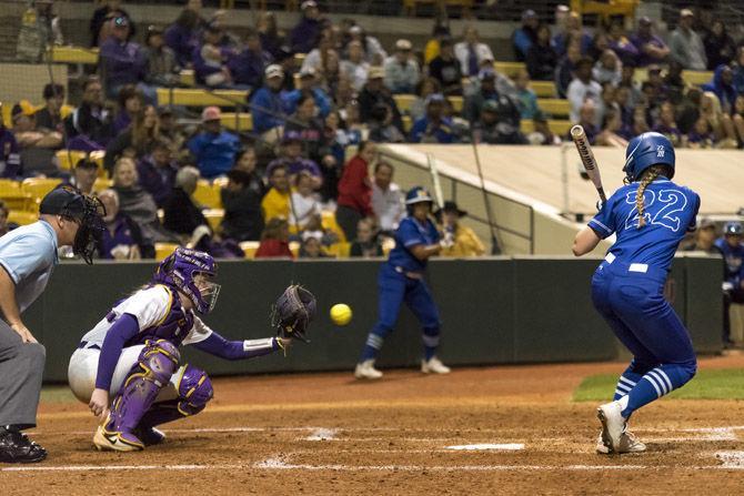 PHOTOS: LSU Softball Victory Over McNeese State University