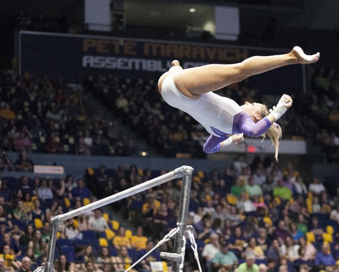 PHOTOS: LSU gymnastics defeats Arizona at final home meet