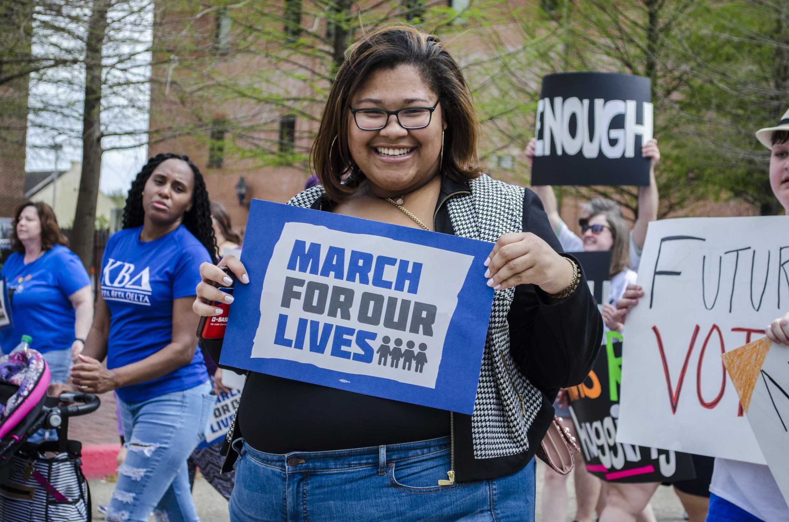 Louisiana high school students participate in 'March For Our Lives' in Baton Rouge, New Orleans