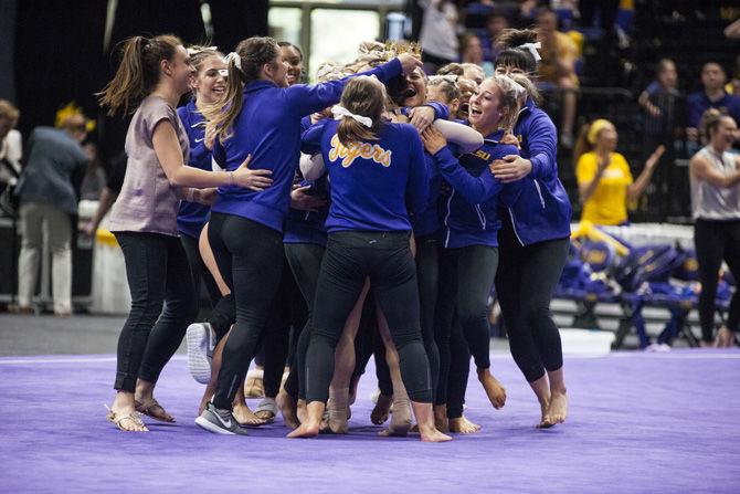 PHOTOS: LSU Gymnastics Win SEC Title