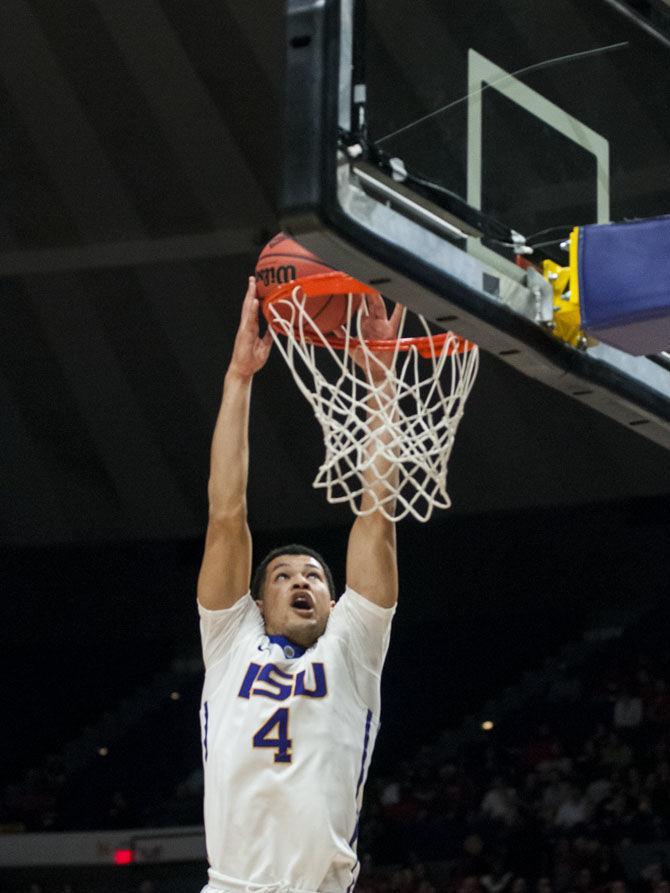 PHOTOS: LSU men's basketball defeats UL-Lafayette 84-76 in round one of NIT