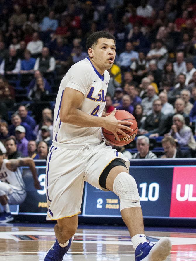 PHOTOS: LSU men's basketball defeats UL-Lafayette 84-76 in round one of NIT