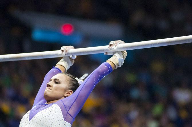 PHOTOS: LSU gymnastics defeats Arizona at final home meet