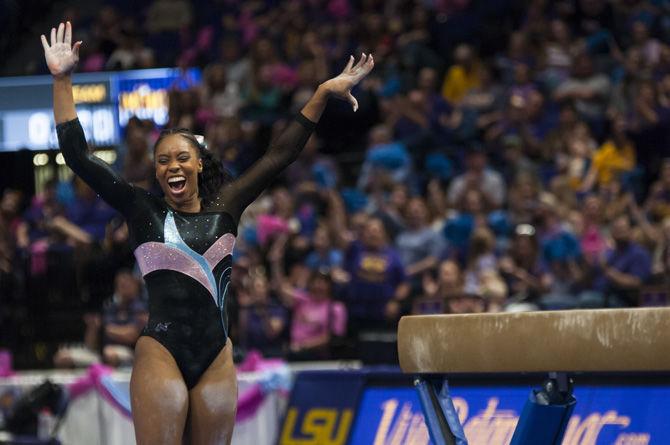 An inside look at how LSU gymnastics designs its leotards