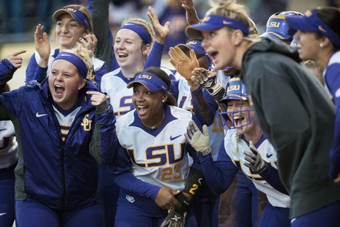 PHOTOS: LSU Softball Defeats WKU 7-3