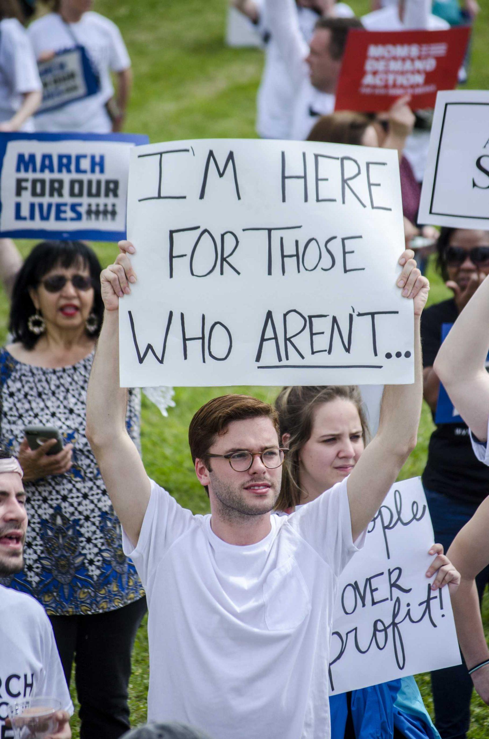 Louisiana high school students participate in 'March For Our Lives' in Baton Rouge, New Orleans