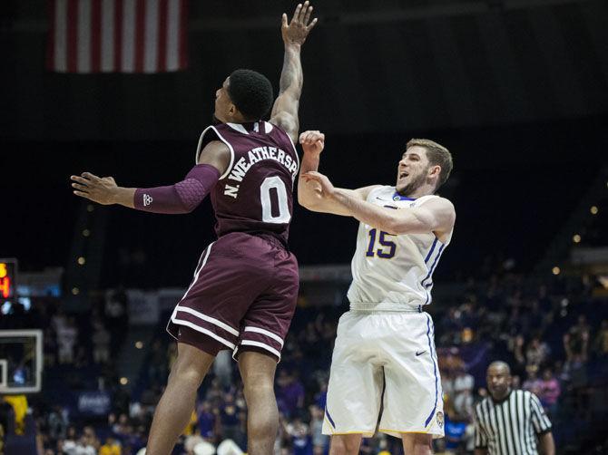 PHOTOS: LSU Men's Basketball Defeats Mississippi State 78-57