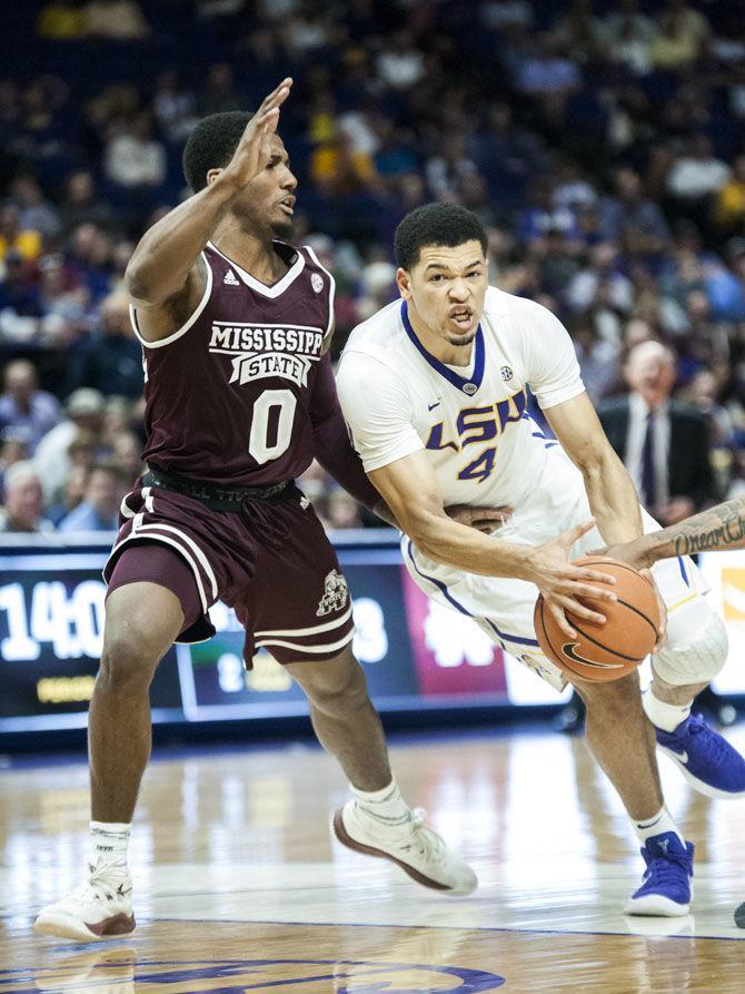 PHOTOS: LSU Men's Basketball Defeats Mississippi State 78-57