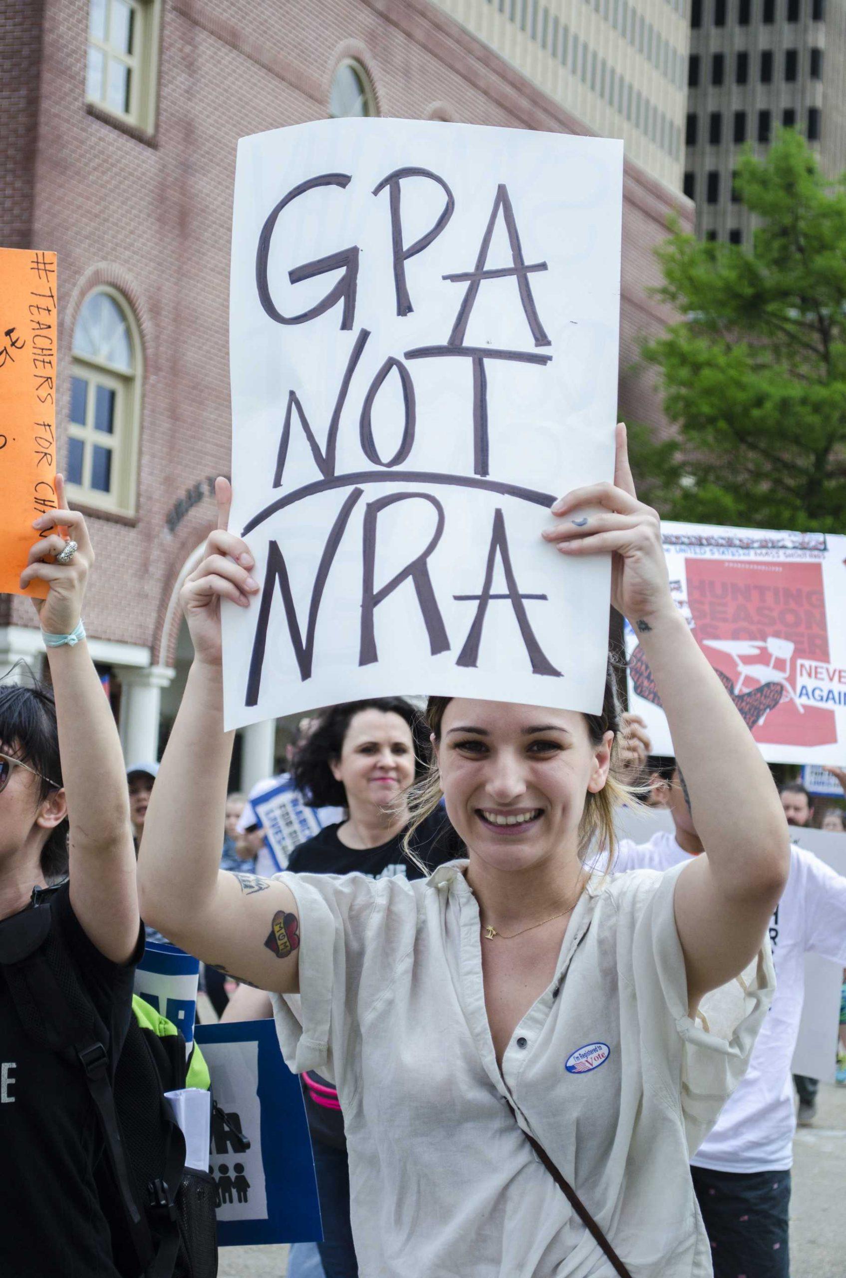 Louisiana high school students participate in 'March For Our Lives' in Baton Rouge, New Orleans