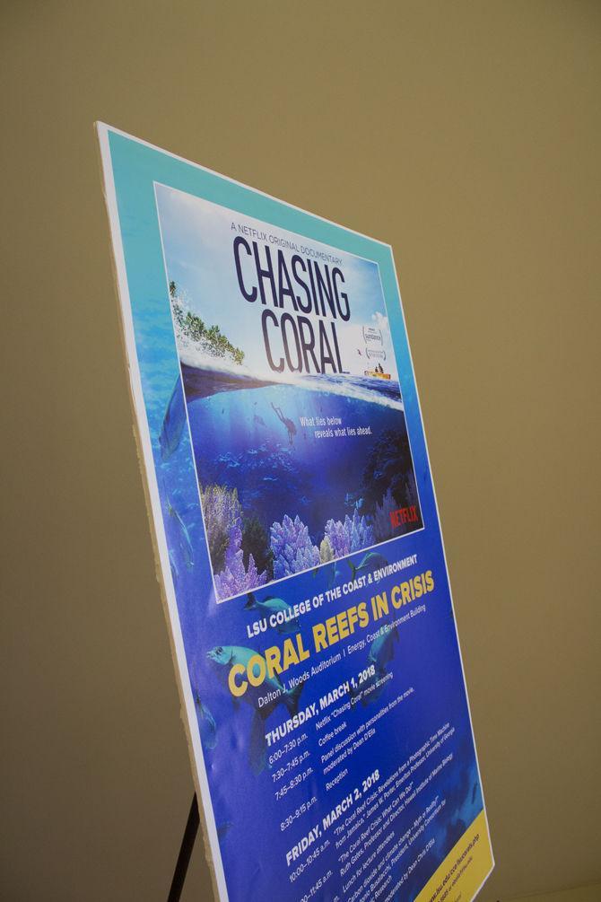 LSU College of the Coast and Environment hosts seminar to educate public on "Corals in Crisis"