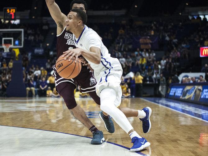 PHOTOS: LSU Men's Basketball Defeats Mississippi State 78-57