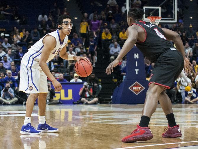 PHOTOS: LSU men's basketball defeats UL-Lafayette 84-76 in round one of NIT