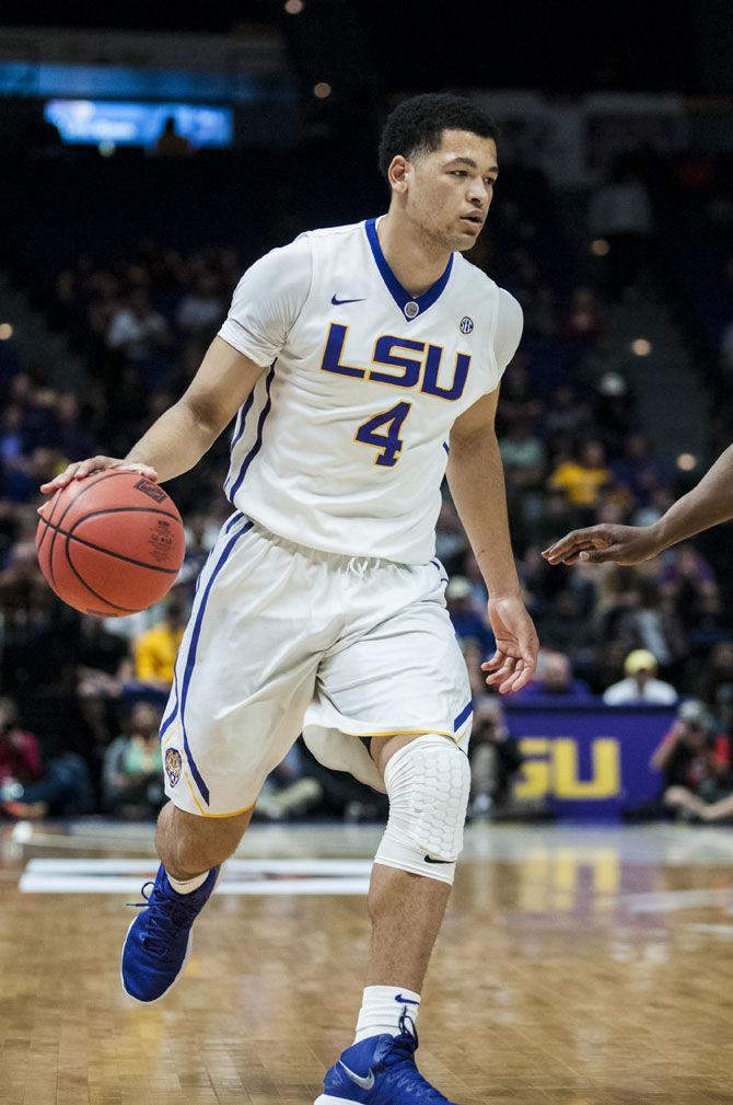 PHOTOS: LSU men's basketball defeats UL-Lafayette 84-76 in round one of NIT